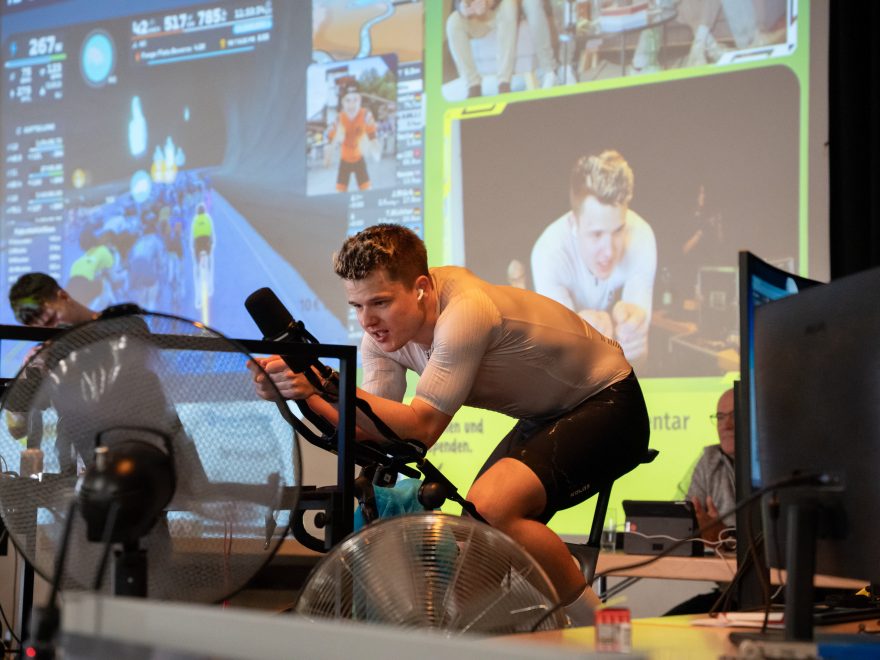 Sebastian Trimborn stellt Weltrekord